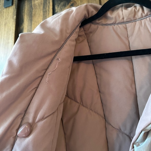Vintage Puffer Trench Coat - Picture 8 of 12